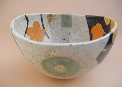 Flower bowl by Jill Fanshawe Kato